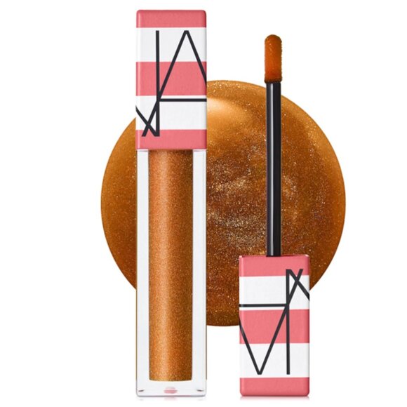 NARS Afterglow Lip Oil* ~ 231 Laguna (Shimmering Bronze Gloss) 5.7ml NIB - Picture 2 of 13